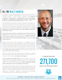 Walt Snider's Profile